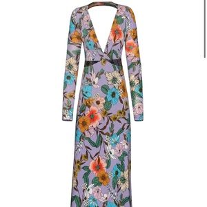 BRAND NEW AFRM ASSI CUTOUT DRESS NWOT